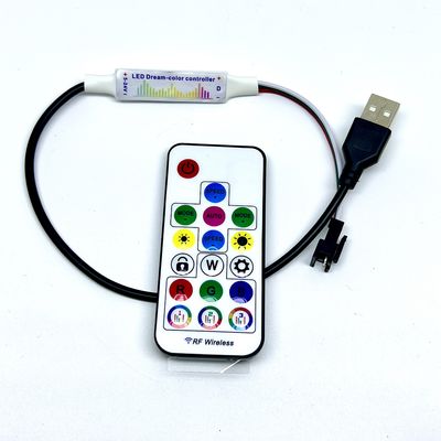 1903LED corriente de funcionamiento de With Multi Color del regulador de la música del pixel LED que respira