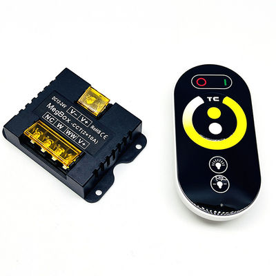 Regulador Dimmer DC 12V DC 24V de la temperatura de color LED teledirigido