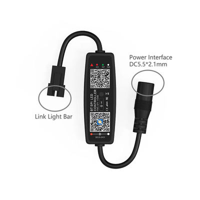 Regulador inalámbrico de la tira de Bluetooth LED, luz de tira de For 2811 del regulador de SPI RGB LED