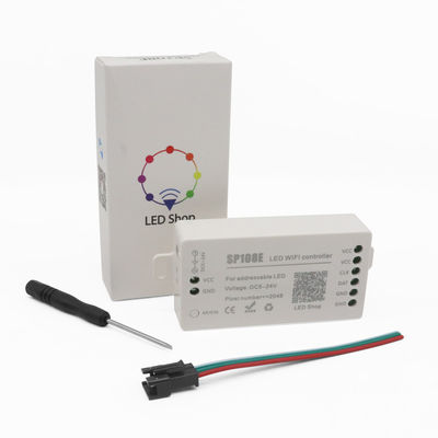 Regulador elegante de Wifi de la luz de Stirp del pixel del sPI WS2811 del regulador SP108E LED de la tira del LED