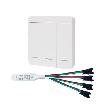 Amortiguador remoto dominante del color de 3 RF LED solo para la tira ligera que fluye blanca
