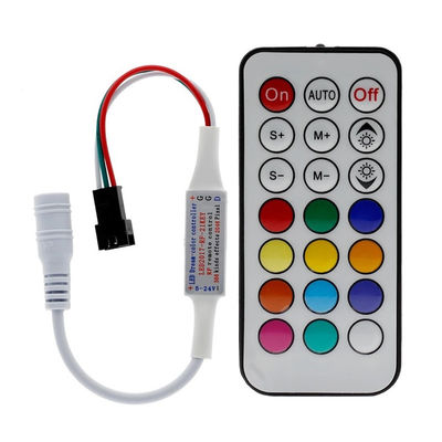 Mini control remoto del RF de 21 llaves, regulador mágico For LED 2811 del color tira de 2812 pixeles