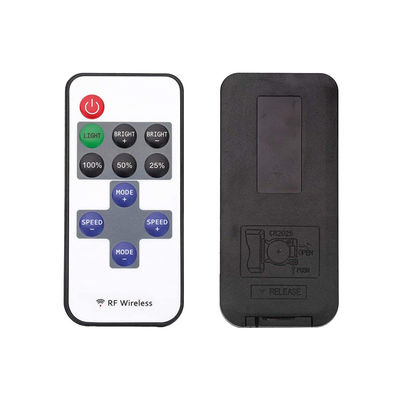 Regulador dominante Mini Wireless With Plastic Material del color LED de 11 RF DC solo
