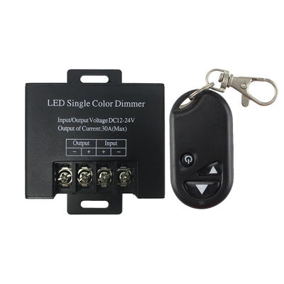 Regulador remoto inalámbrico Dimmer Single Color del RF LED con poder más elevado de 30A 720W
