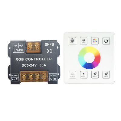 Solo color LED que amortigua el regulador, panel de control del RGB del poder más elevado 30A