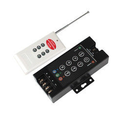 Regulador 720W DC 12V 24V de las llaves LED RGB del RF 8 con el canal de la caja 3 del hierro