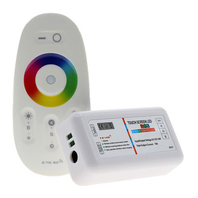 2,4 gigahertz del tacto LED RGB del regulador de Dimmable Wireless For LED de la luz de tira remota
