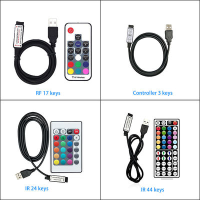 Barra de color de Mini Wireless Remote Control For LED RGB del regulador del USB 5V LED 5050
