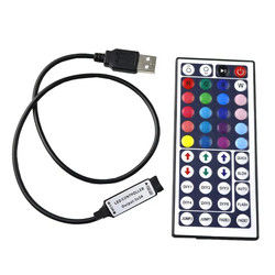 El USB 5V accionó la luz de tira dominante de For LED RGB del control remoto de 44 IR