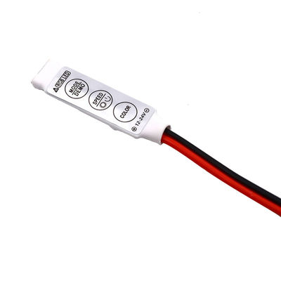 Manual del botón de la llave 3 de DC 24V LED Mini Controller 3 para la luz de tira de color de 5050 Rgb