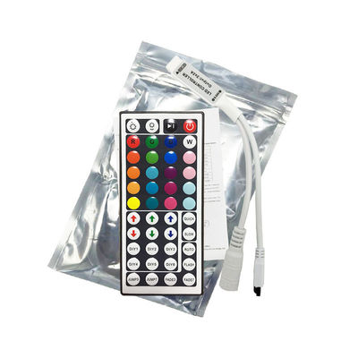mini regulador del IR de 44 llaves 144W, regulador colorido de la tira de la luz del RGB