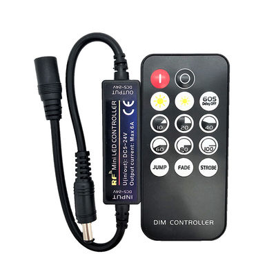 6A Wireless LED Mini Controller RF Control remoto para 5630 Tira de luz de un solo color
