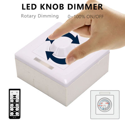Tipo soporte de Dimmer Knob 86 del regulador de la CA 85V 265V 10A LED de la pared