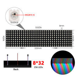 Color programable flexible de la magia de Smd 5050 de la luz de tira del pixel del LED