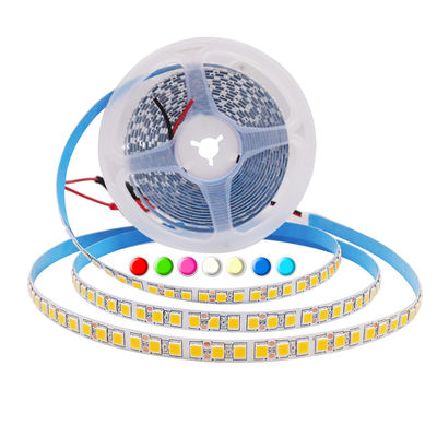 Solas luces de tira modificadas para requisitos particulares del color LED de DC12V 5054 los 600leds/M flexibles