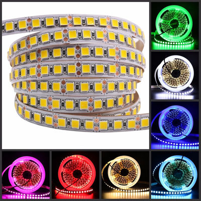 Solas luces de tira modificadas para requisitos particulares del color LED de DC12V 5054 los 600leds/M flexibles
