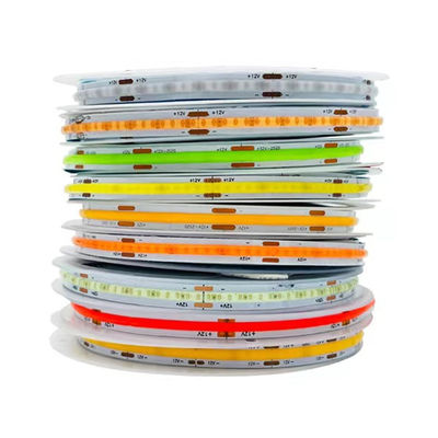 Color flexible de alta densidad de la luz de tira de la MAZORCA de Dimmable LED solo