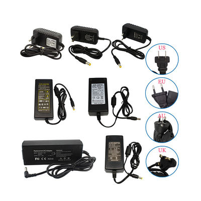CA 100-240V al tipo de escritorio fuente de alimentación de los 5.5*2.5m 1A 2A 3A 5A 6A 7A 10A del enchufe de pared de DC 12V