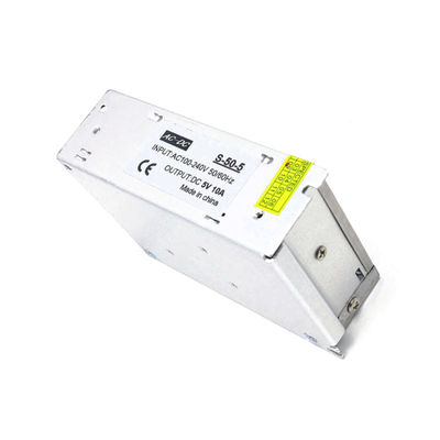 CA 240V del transformador de la luz de la fuente de alimentación que cambia a la fuente de alimentación del voltaje de DC que cambia 5V 10A 50W