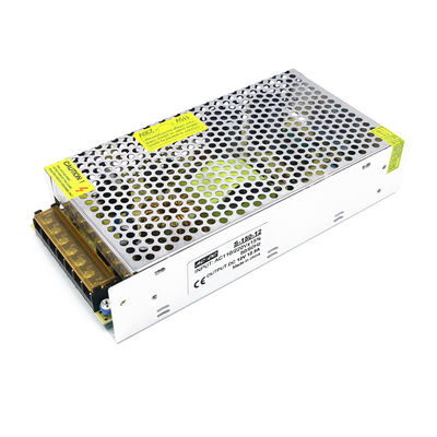 CA de aluminio de la fuente de alimentación del interruptor del caso 12.5A 110V 220V a DC 12V 12V 150W