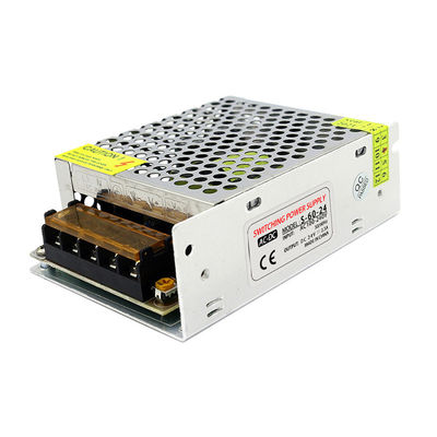 CA regulada modificada para requisitos particulares 100V 240V de la fuente de alimentación que cambia a DC 24V 2.5A 60W