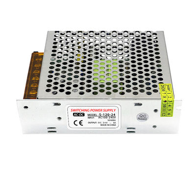transferencia de aluminio 24V 5A de la fuente de alimentación 150W con la certificación del CE