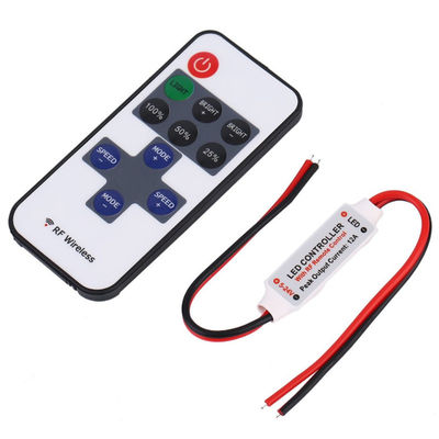 Luz de tira monocromática inalámbrica del RF LED Mini Controller Remote Control For
