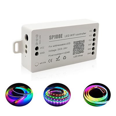 Regulador elegante de Wifi de la luz de Stirp del pixel del sPI WS2811 del regulador SP108E LED de la tira del LED