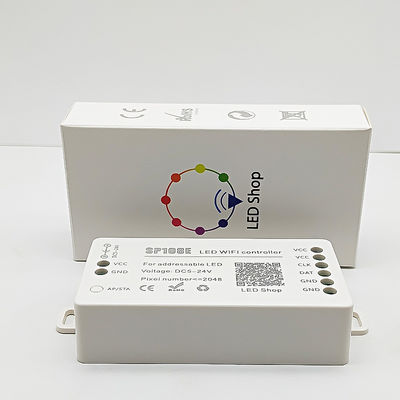 Regulador elegante de Wifi de la luz de Stirp del pixel del sPI WS2811 del regulador SP108E LED de la tira del LED