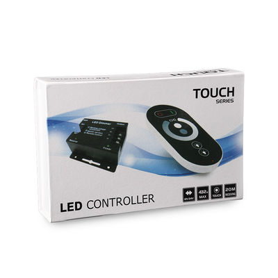 Telecontrol inalámbrico del tacto de Dimmer DC12V del regulador del RF LED para 3528 la sola tira del color LED