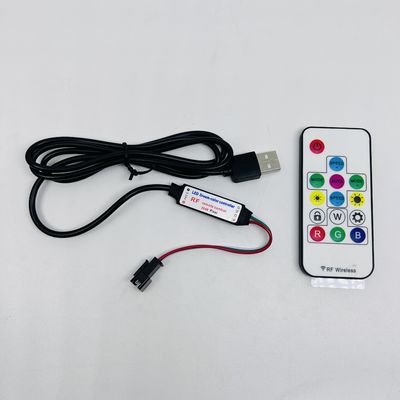Mini regulador USB DC 5V del pixel del LED con 14 llaves RF teledirigidas