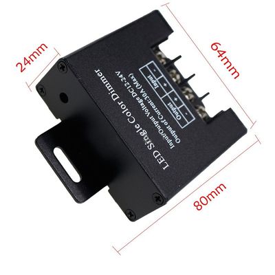 Regulador remoto inalámbrico Dimmer Single Color del RF LED con poder más elevado de 30A 720W