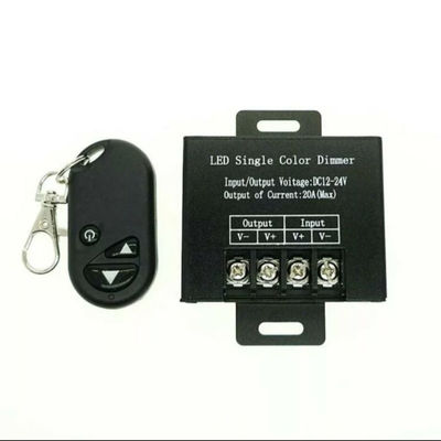 Regulador remoto inalámbrico Dimmer Single Color del RF LED con poder más elevado de 30A 720W