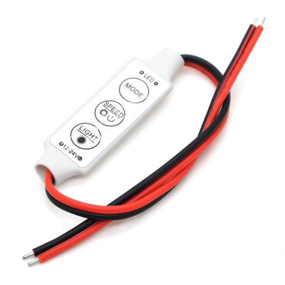 3 LED dominante Mini Controller 5V 12V 24V para 5050 3528 la sola luz de tira del color LED
