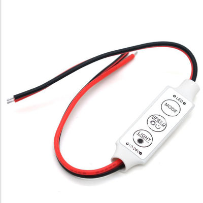 3 LED dominante Mini Controller 5V 12V 24V para 5050 3528 la sola luz de tira del color LED