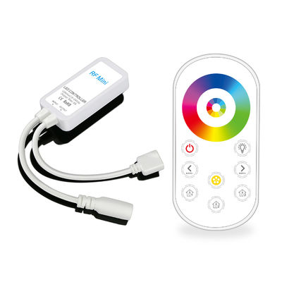 Telecontrol inalámbrico del tacto de Mini RF del regulador de DC 24V LED RGB para la tira del LED 5050
