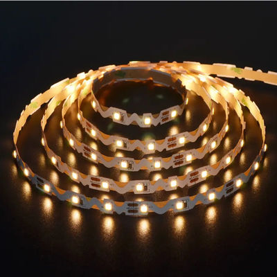 tira de la forma LED de 12V S, color LED de la luz Bendable de la cinta de SMD2835 solo para decorativo