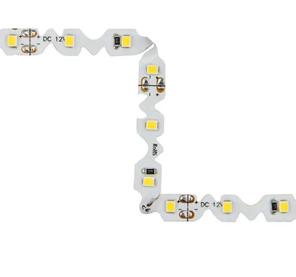 DC 12V S forma la prenda impermeable 6W de Smd 2835 de la tira del LED Bendable para la publicidad