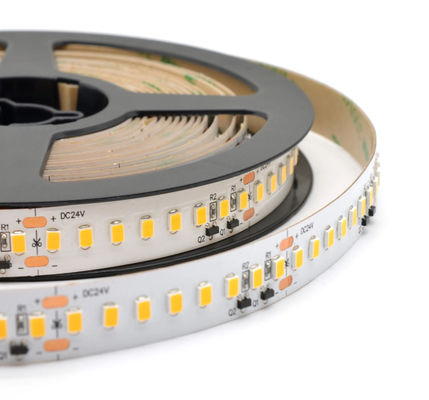 SMD2835 24v Dc de un solo color de luz de banda LED de alta luminosidad de luz de banda con 240 cuentas