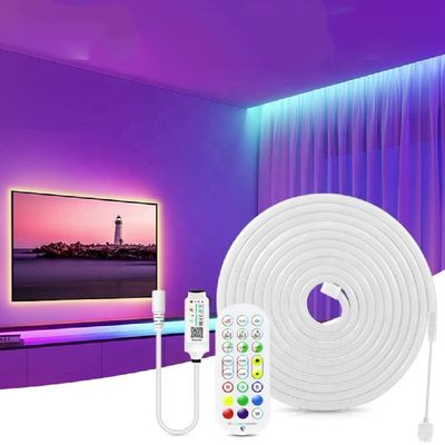 Luz de tira de neón del RGB LED del control de Bluetooth APP el 10ft con 16 millones de amortiguadores de los colores de DIY