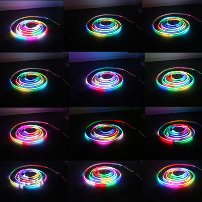 Suavidad flexible multicolora el 160LEDs/M For Home Decoration de la luz de tira de la MAZORCA de IP20 LED