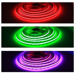 24V 720leds/suavidad ideal del color de la luz de tira de la MAZORCA del metro LED con teledirigido