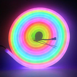 Luz de tira de neón flexible del silicón LED para la decoración de la sala de juegos del dormitorio