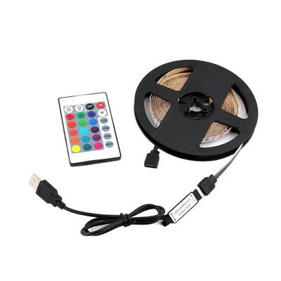 60leds/luz de tira teledirigida del metro LED para el dormitorio Decortion del contraluz de la TV