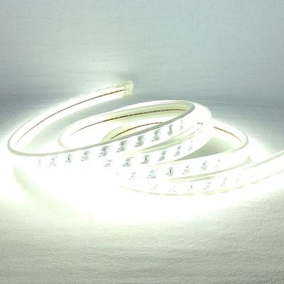 Prenda impermeable ultra brillante de la tira 220v del 180leds/M Single Color LED para resumir constructivo