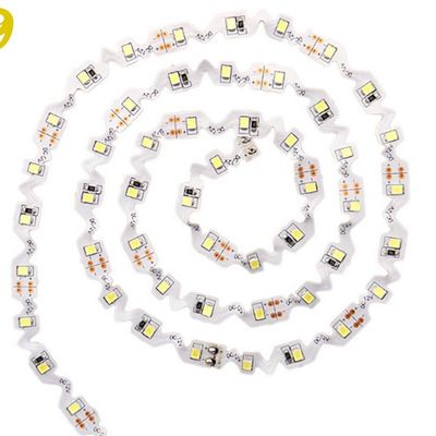 OEM que 2835 S forman la tira del LED, cuerda blanca del LED enciende los 60leds/M For Advertising Signs