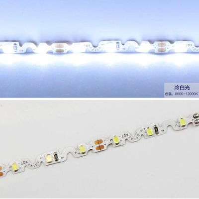 OEM que 2835 S forman la tira del LED, cuerda blanca del LED enciende los 60leds/M For Advertising Signs