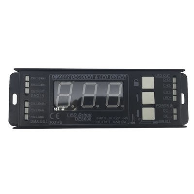 Decodificador del canal LED DMX del RGB 3, regulador 12V de DMX512 LED para la luz de tira del LED