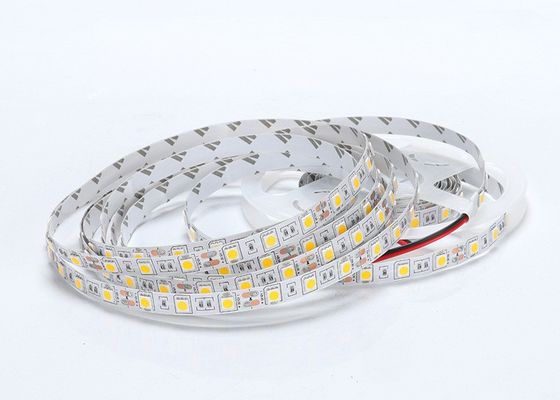 CRI80 IP20 de color único de la tira LED personalizable para la iluminación versátil