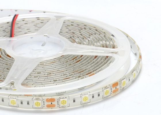 CRI80 IP20 de color único de la tira LED personalizable para la iluminación versátil